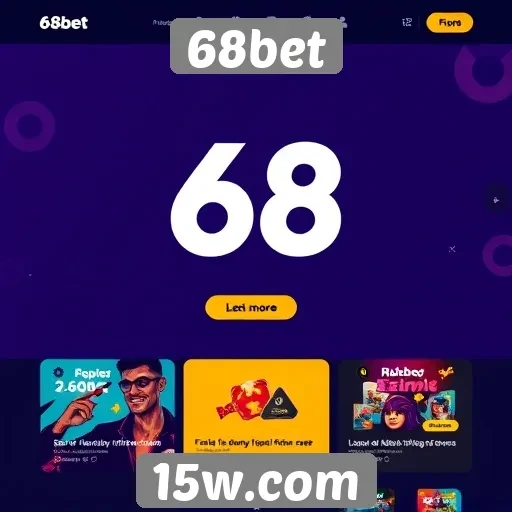 Avaliação do design e usabilidade do site 68bet